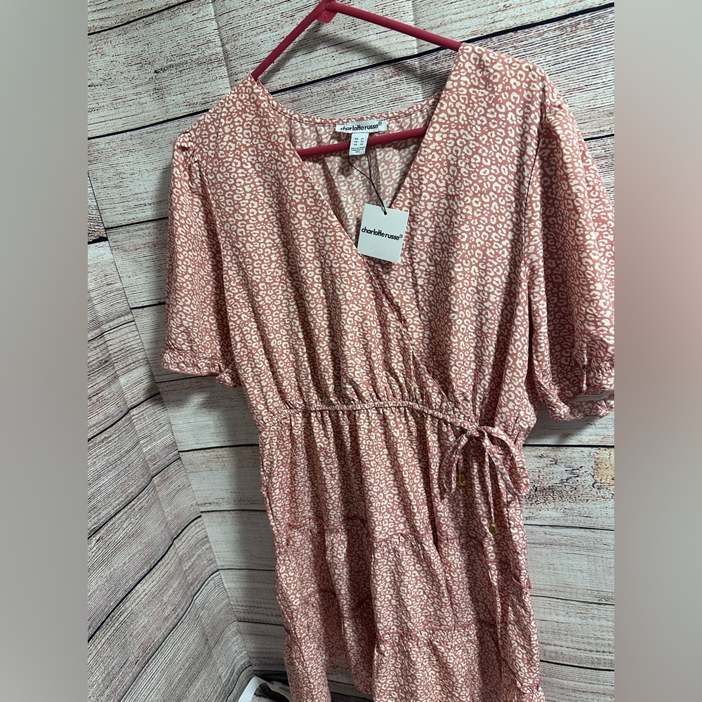 Charlotte Russe Pink Animal Print dress